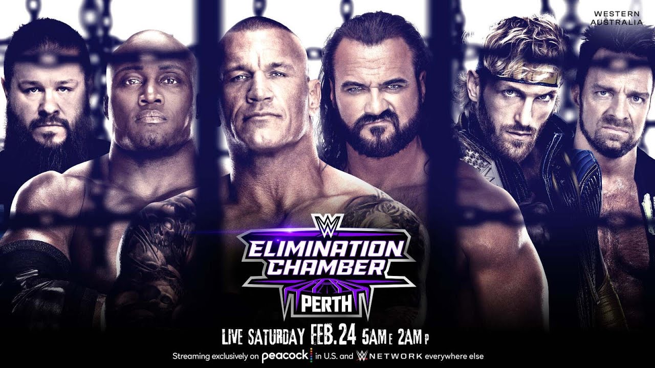 ⁣WWE 2K23 - Men's Elimination Chamber Match: WWE Elimination Chamber 2024