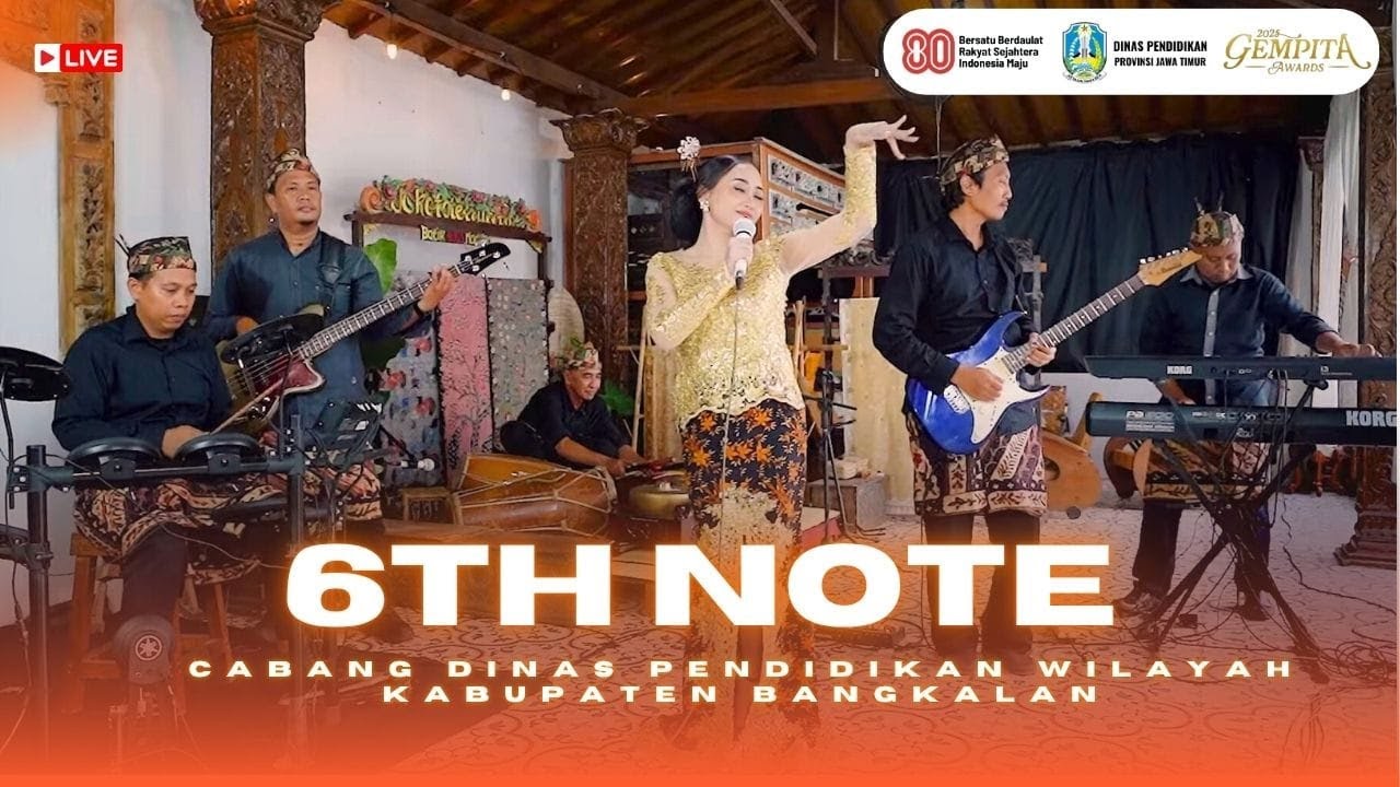 GEMPITA AWARD 2025 Band | 6TH NOTE | Babak Penyisihan #dinaspendidikanjawatimur #jawapos