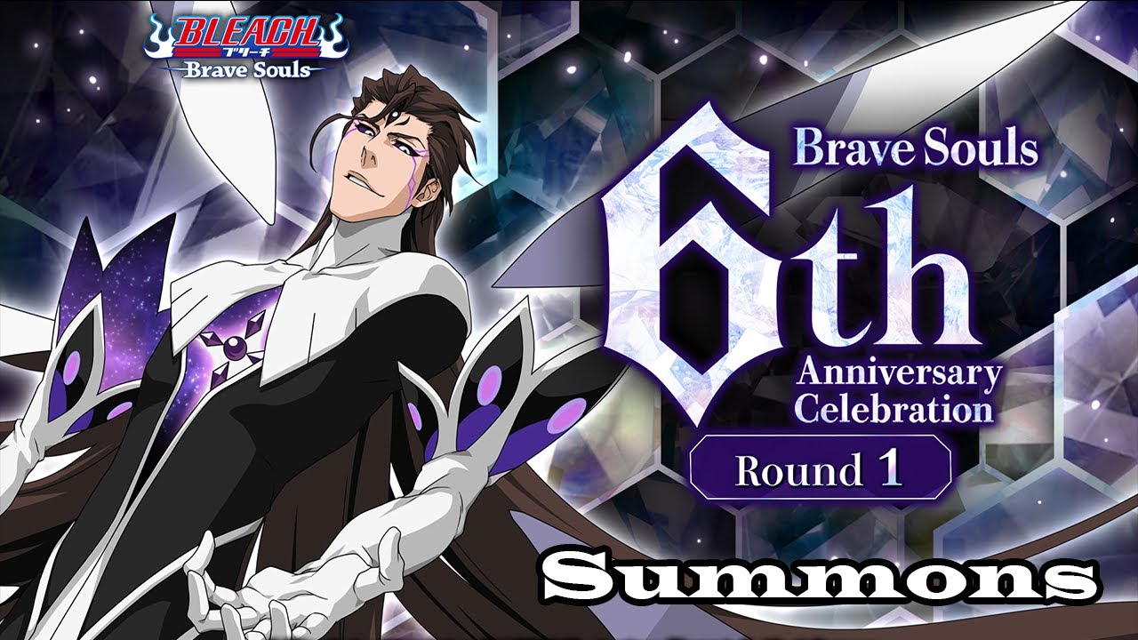 AIZEN WHYYYYYYY!!! 6TH ANNIVERSARY SUMMONS ROUND 1| Bleach Brave Souls