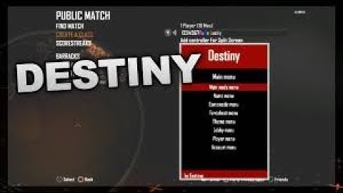 [BO2/1.19/PS3] Destiny Mod Menu By Enstone (All Client Ranks,Derank,Unlock All,More!)