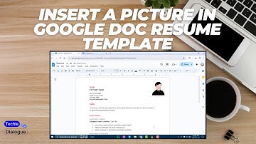 How to Insert a Picture in Google Doc Resume Template