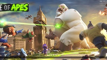 Must play mobile game AGE OF APES - Android iOS mobile game - money war #ageofapes #gameplay