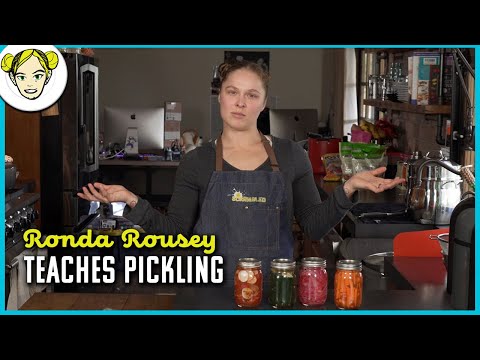 Ronda's Quarantine Kitchen: How To Pickle #StayHome #WithMe