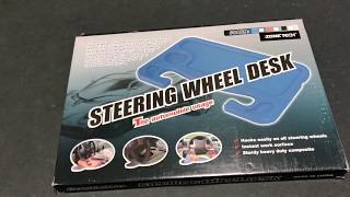 Steering Wheel Desk by Zone Tech
