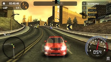 Need for Speed: Most Wanted 5-1-0 - PSP Gameplay (4K60fps)