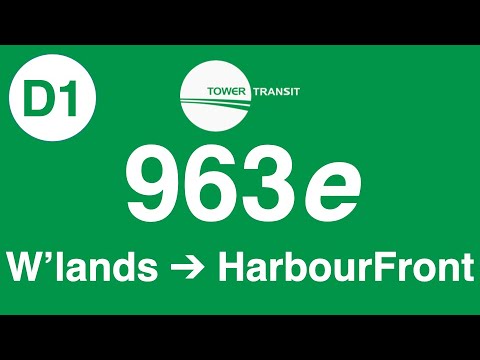 Tower Transit Express 963e Direction 1 Hyperlapse - YouTube