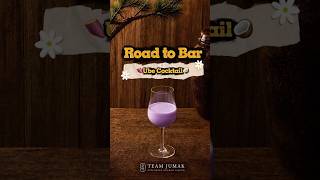 Wanna try this purple cocktail? 💜