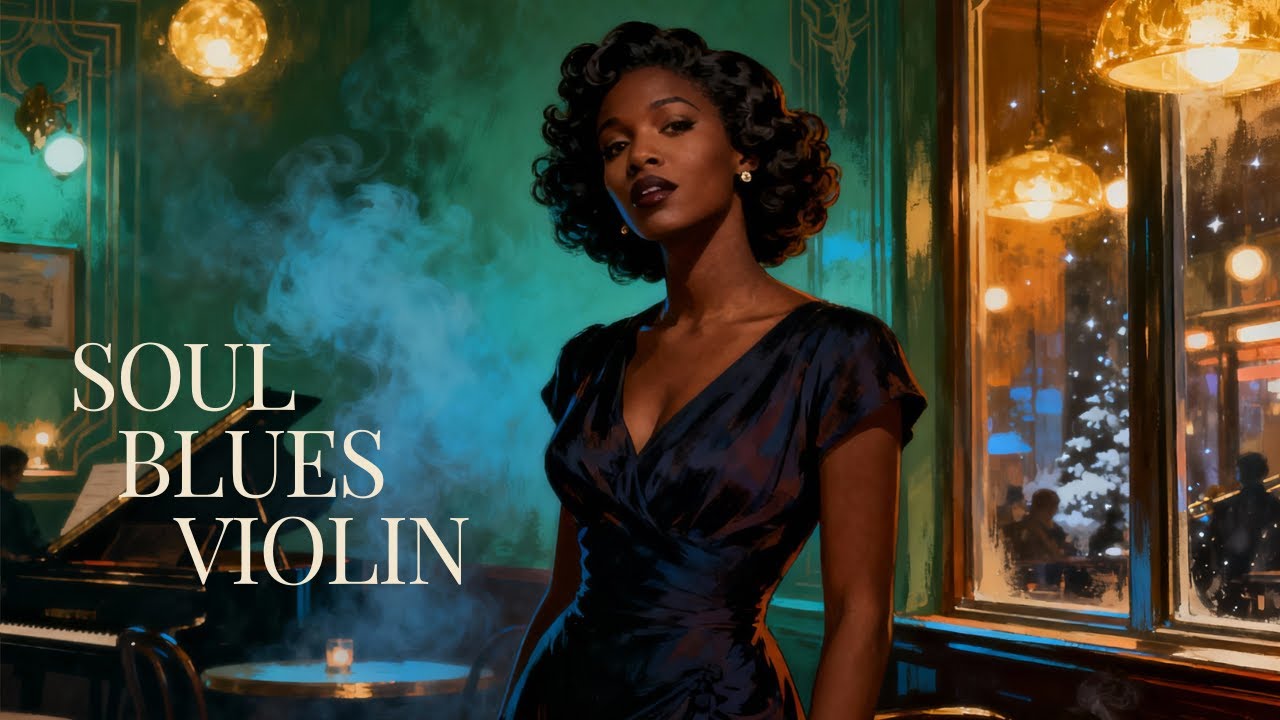 Blues Guitar & Violin in a Smoky Room | Let It Heal You