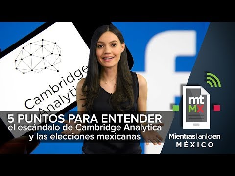 5 puntos para entender el escándalo de Cambridge Analytica y las elecciones mexicanas