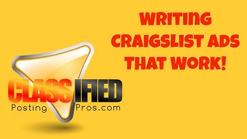 how to write a craigslist ad that works