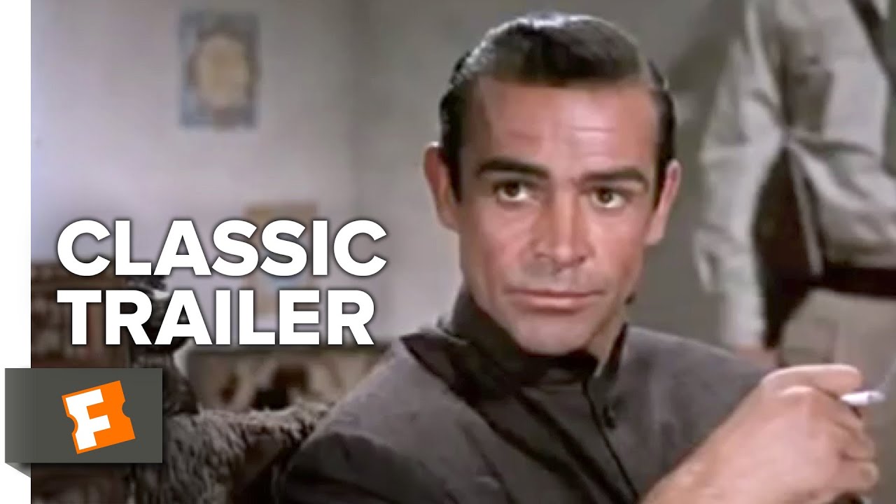 Dr. No Official Trailer #1 - Sean Connery Movie (1962) HD