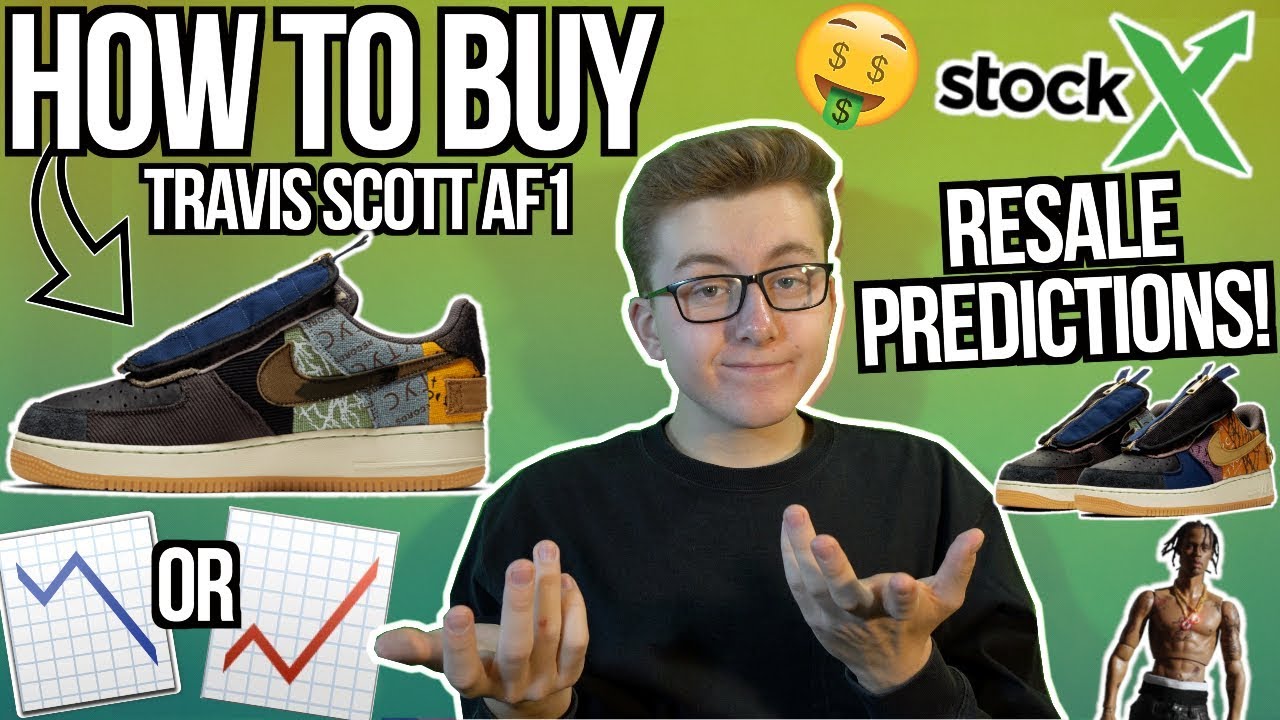 travis scott air force 1 resell price