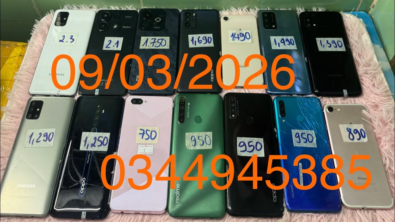 Hàng về giá từ 650k đến 2tr3; video ngày 09/03/2026; video mua hàng 0344945385