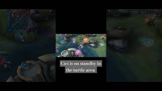 Secure the turtle area first ‼️#cicimobilelegends #mobilelegends #mlbb #gaming #shorts #fyp