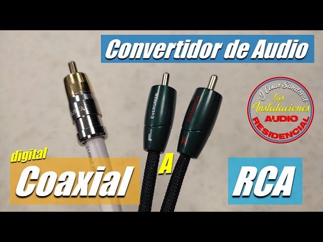 Cable Coaxial Digital Audio a Cable RCA - Coaxial Digital Cable a