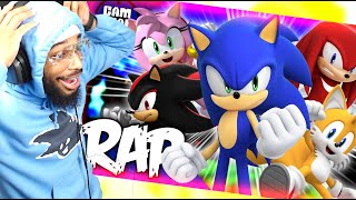 I Likes Thisss Sonic The Hedgehog Rap Cypher Reaction Cam Steady Ft. Nerdout, Nlj, & More