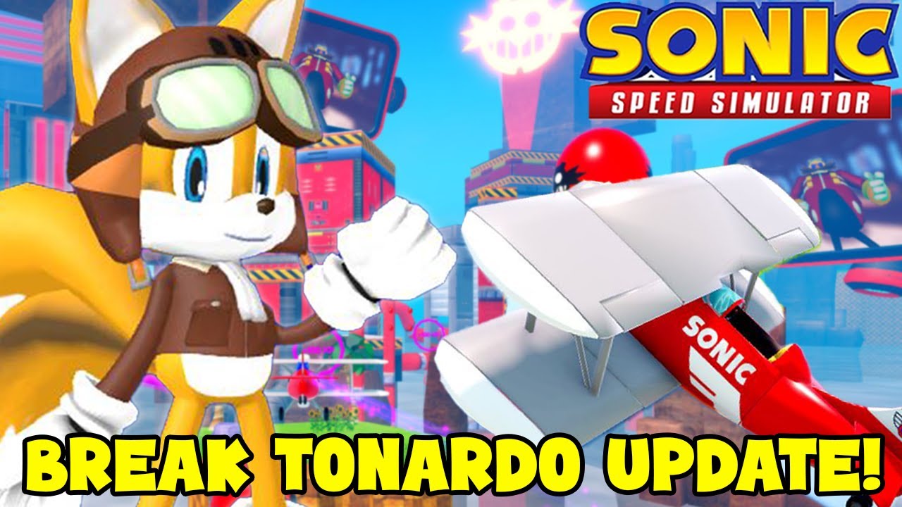 HOW TO BREAK The Tornado Assault Update! (Sonic Speed Simulator) YouTube