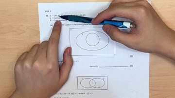 Past Paper - Set Notation & Venn Diagrams (Part 2)