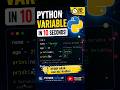 Python Functions in 10 Seconds | Learn Python Fast #Shorts #python #coding