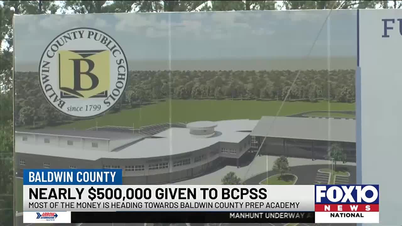 $500,000 given to Baldwin County Schools - YouTube
