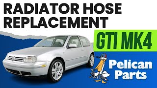 Volkswagen Golf GTI MK4 Radiator Hose Replacement (2000-2006)