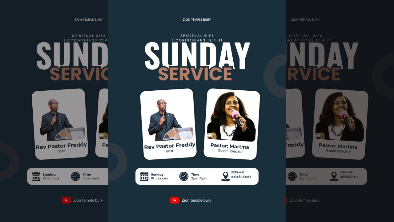 🔴Zion  Temple Celebration Center Bury, Sunday services with pastor martina