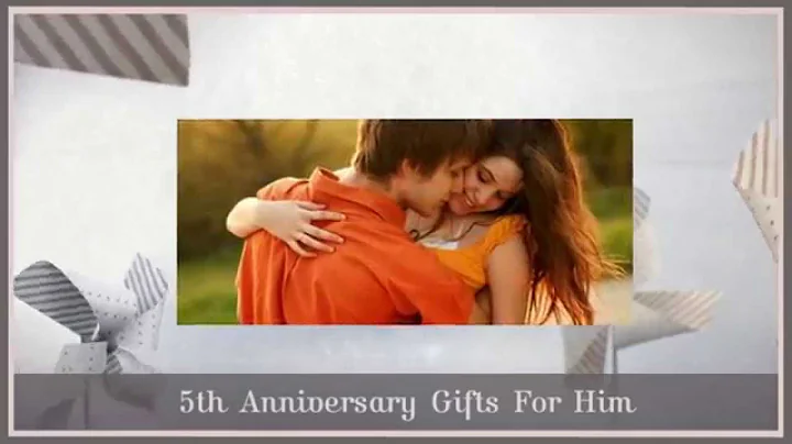 5th Anniversary Gifts For Him