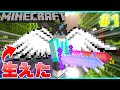 mod入れすぎて翼生えたｗｗｗｗ #1【マインクラフト】