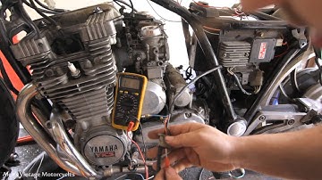 How to test ignition Pickup Coils in CDI Electric Ignition Motorcycles w/ Multi-Meter