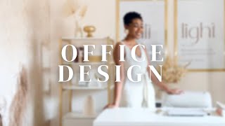 Office Design &amp; Makeover for a Functional and Stylish Workplace |MICHELE STEELE TV