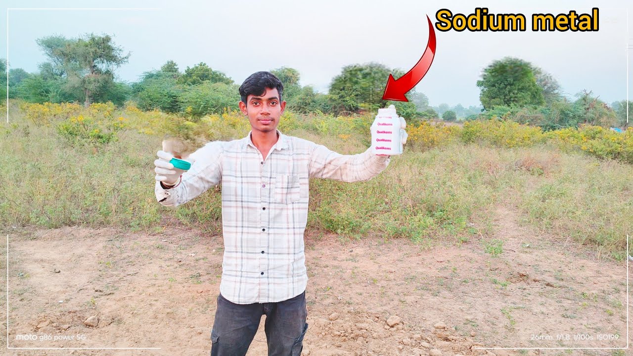 Sodium metal nitrate testing//सोडियम मेटल नित नाइट टेस्टिंग//experiment 🧪
