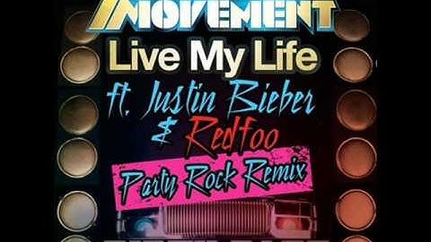 Far East Movement Ft Justin Bieber & Redfoo Live My Life (Party Rock Remix)