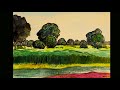 Watercolor painting  part 2 beautiful landscape