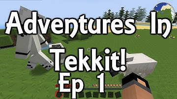 Minecraft Tekkit - Starting From Scratch! [Ep 1] [HD]