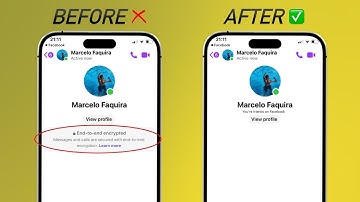 How To Turn Off End To End Encryption On Facebook Messenger in iPhone