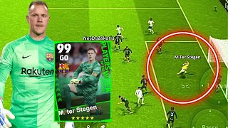 ESSE TER STEGEN 99 TÁ PEGANDO TUDO NÃO DEIXA PASSAR NADA no efootball 2024 mobile