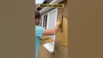 Plastering pebble dash diy #construction #builder #building #renovation #homeimprovement #diyhome
