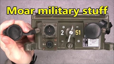 Military SEL SEM25 BV Verstärker box teardown