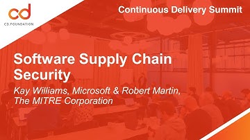 Software Supply Chain Security - Kay Williams, Microsoft & Santiago Torres Arias, NYU