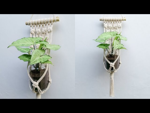 DIY Macrame Wall Plant Hanger | Macrame Plant Hanger | Macrame Decoration