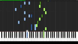 Video thumbnail of "G Minor Bach - Luo Ni | Piano Tutorial | Synthesia | How to play"
