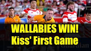 Wallabies' New Coach Kiss: A Winning Debut Against Japan