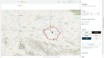 Create a Story Map in Business Analyst