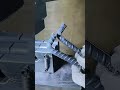 iron bar bending press machine  #shorts