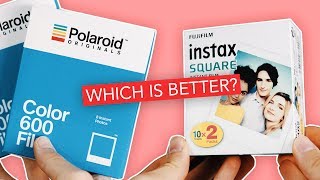 Instant Film Comparison | Polaroid VS Instax