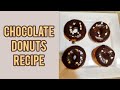 Chocolate Donuts Recipe by Flavor & Fork