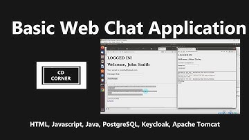 Basic Web Chat application using java, javascript, keycloak, postgresql, apache #CDCorner