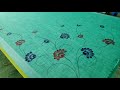 Easy paintings on saree using seven colours | Easy painting on saree | #...