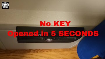 Open Sentry Safe Less Than 5 Seconds