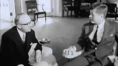 March 4, 1963 - President John F. Kennedy meets Pr...